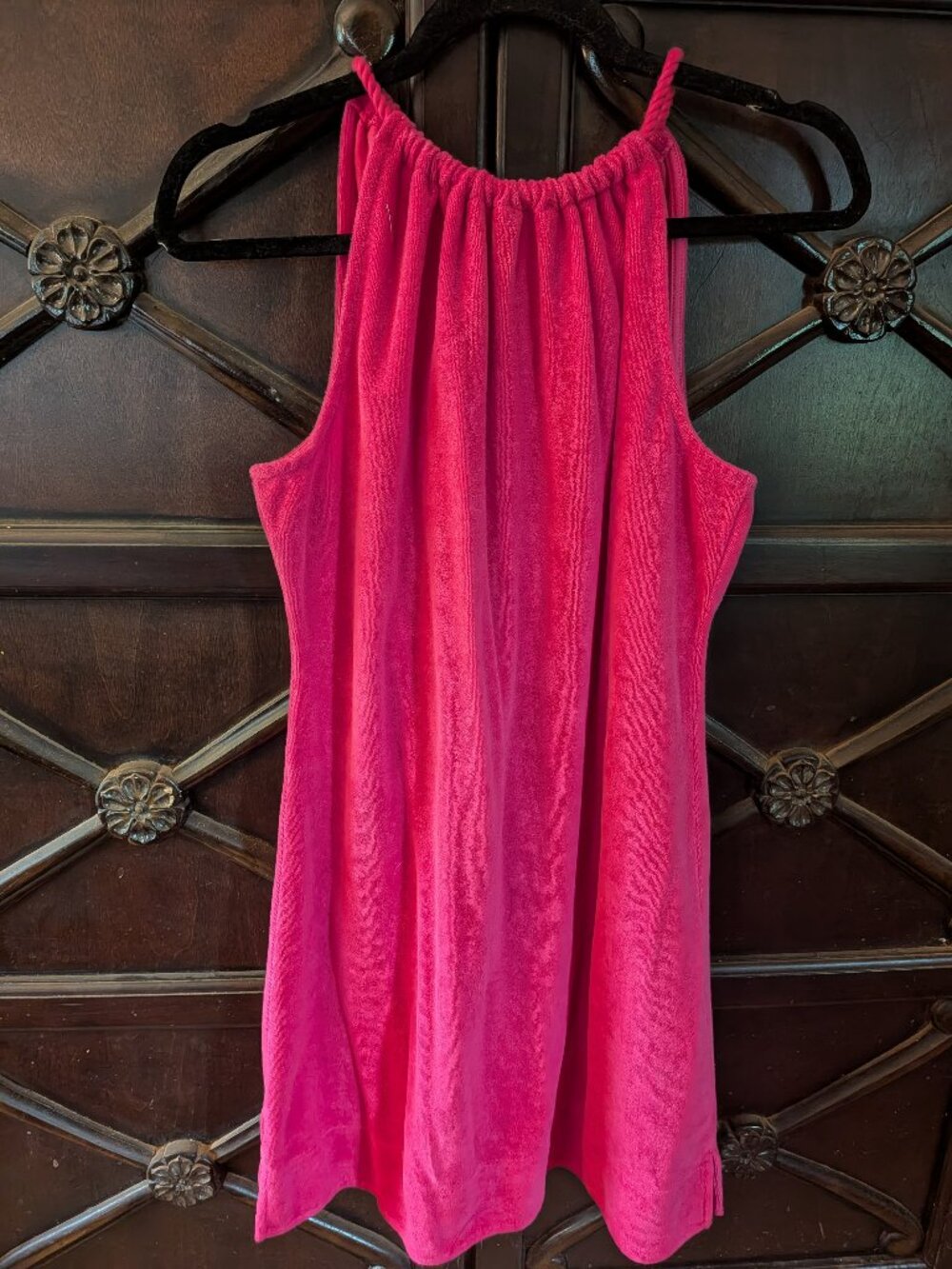 Terry halter dress
